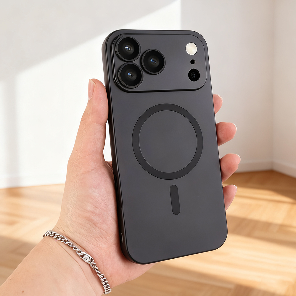 Case For Apple iPhone 17 Pro Max Shockproof Magnetic Silicone-Purple