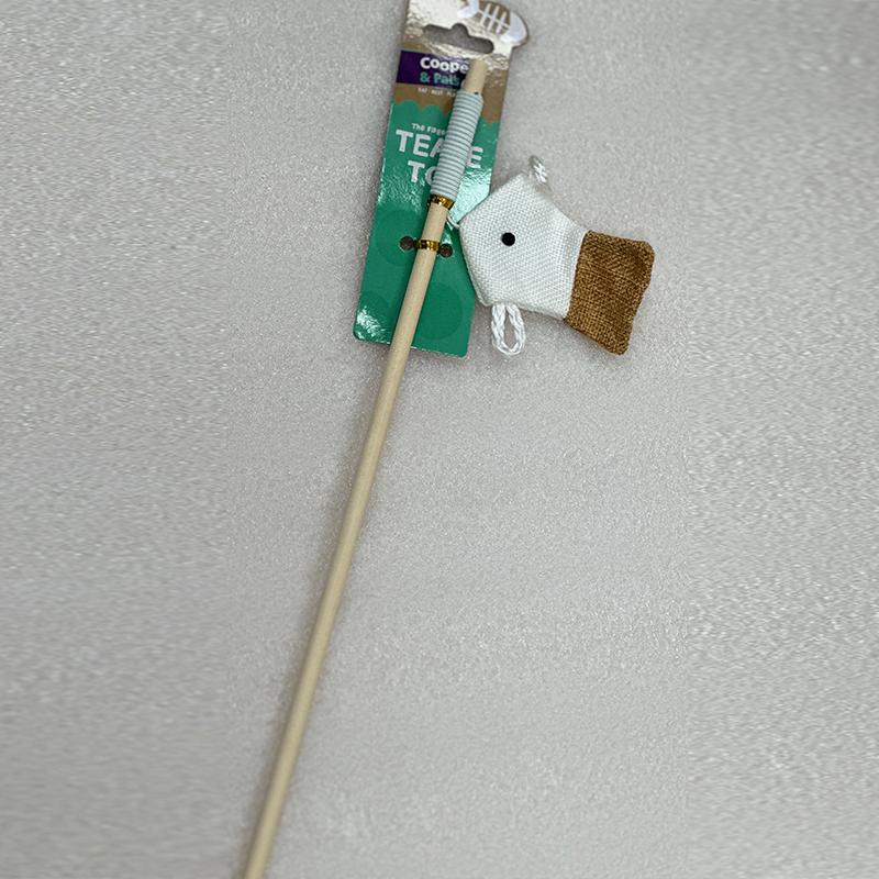 Cat Scratch Interactive Stick Pet Supplies Cat Tease Rod Cat Toy - Fish