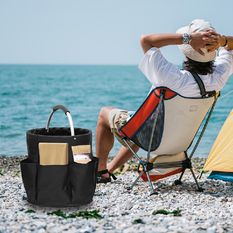 Cleaning Basket with Handle Multifunctional Garden Tools Bag Cleaning Caddy