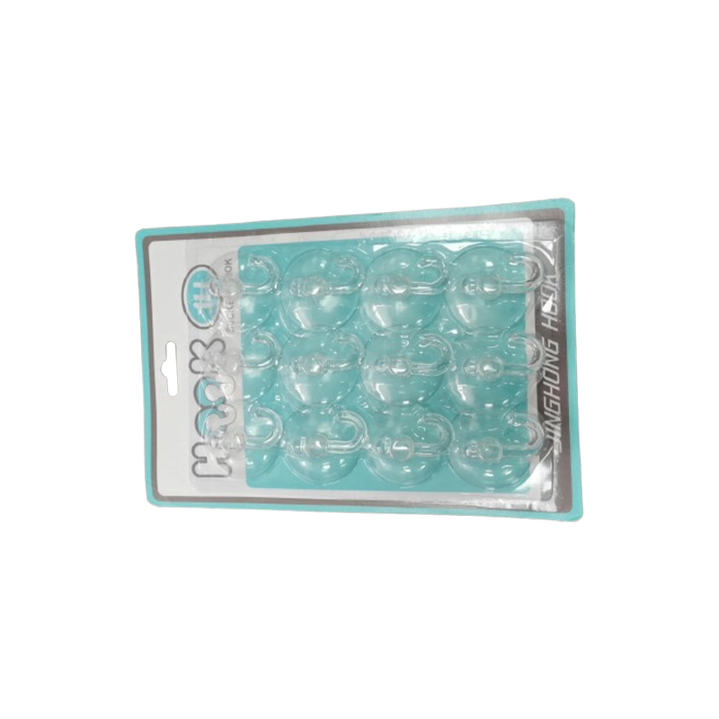 Clear Suction Hooks Window Suckers for Bathroom Kitchen Pack of 12