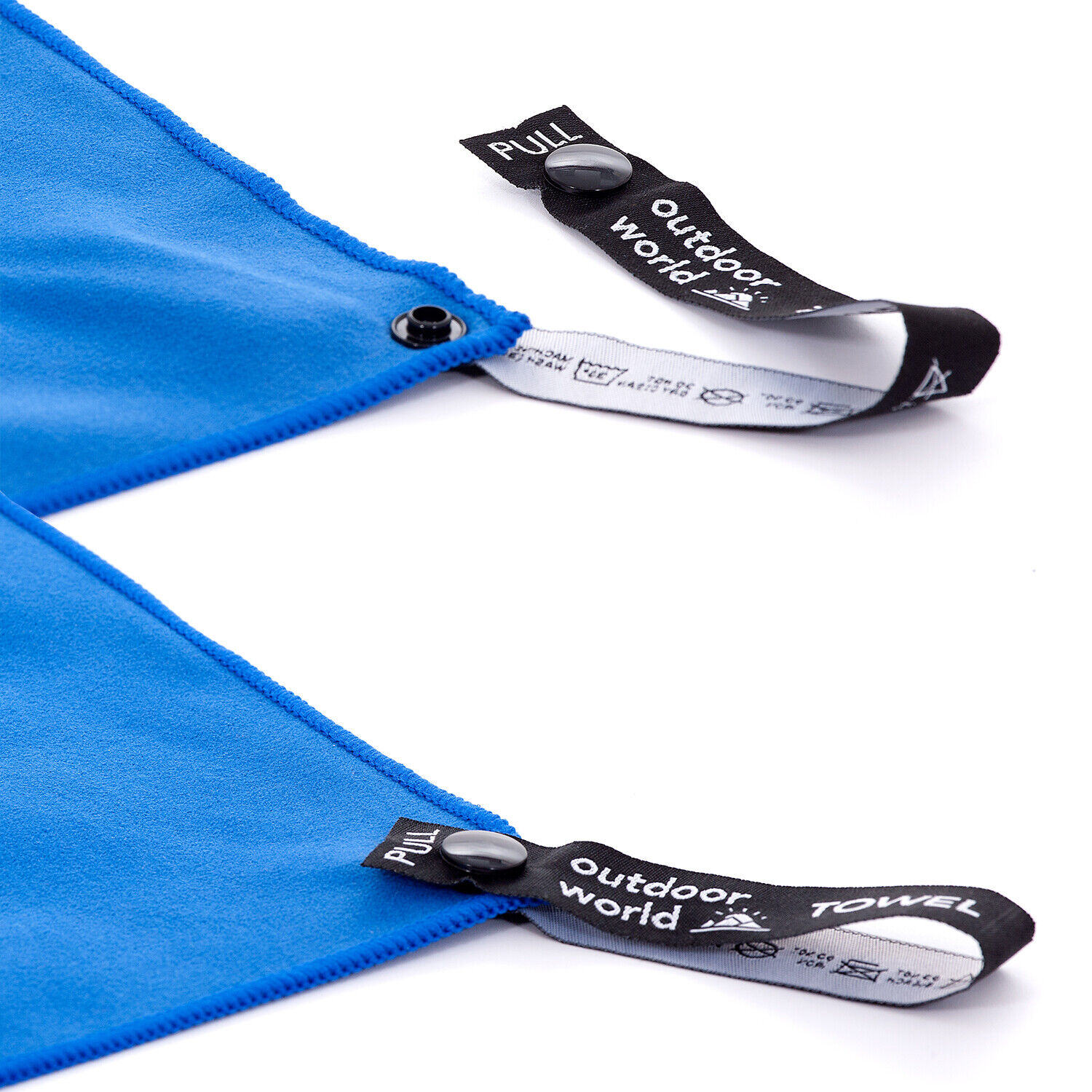 Compact Fast Drying Microfibre Beach Towel for Travel Camping Swimming 80*180cm - Blue