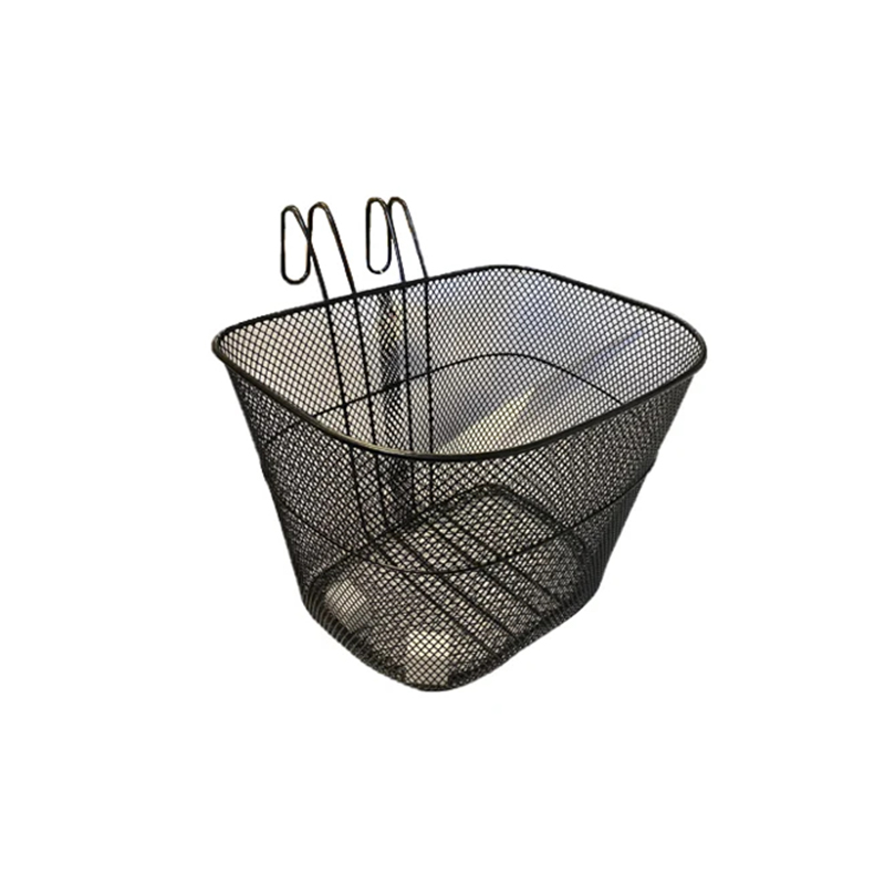 Detachable Bike Basket Metal Bicycle Basket Lift-Off Front Bike Basket 24 x 33 x 25.5cm