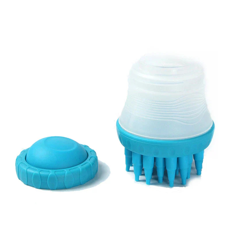 Dog Washer Bath Massage Brush Cleaning - Random Colours