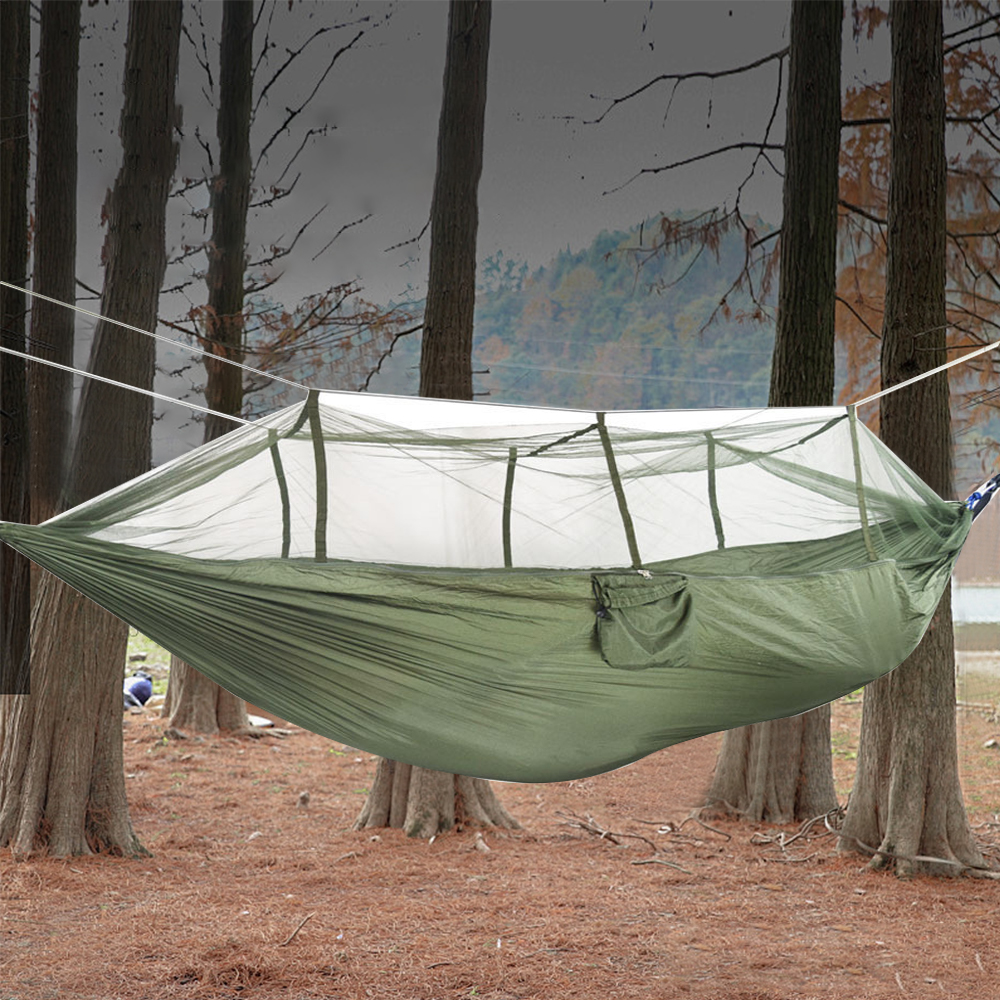 Double Person Camping Hammock with Mosquito Net