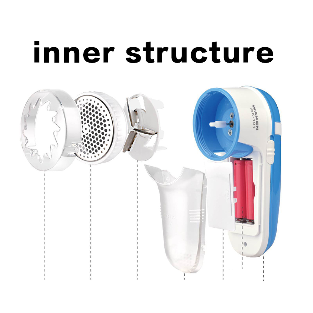 Electric Battery Operated Lint Remover Fabric Shaver for Clothing - Pink