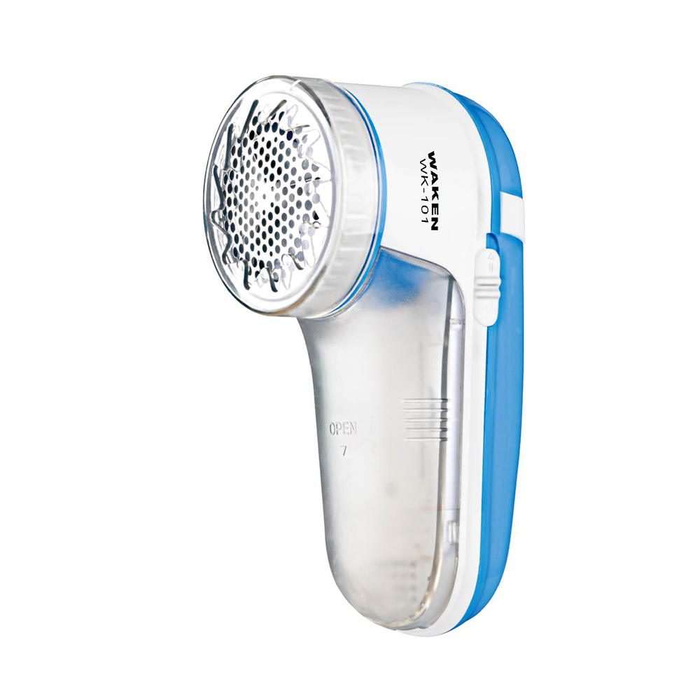 Electric Battery Operated Lint Remover Fabric Shaver for Clothing - Blue