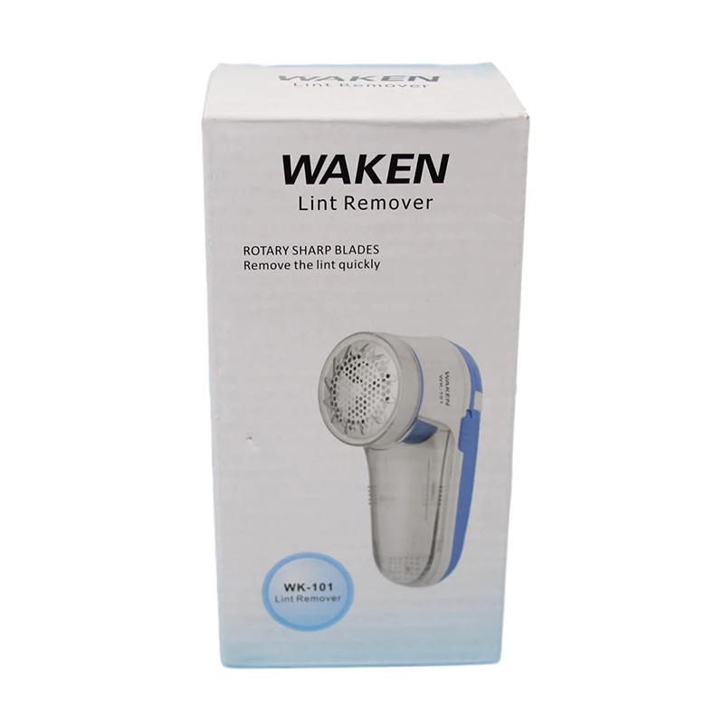 Electric Battery Operated Lint Remover Fabric Shaver for Clothing - Blue