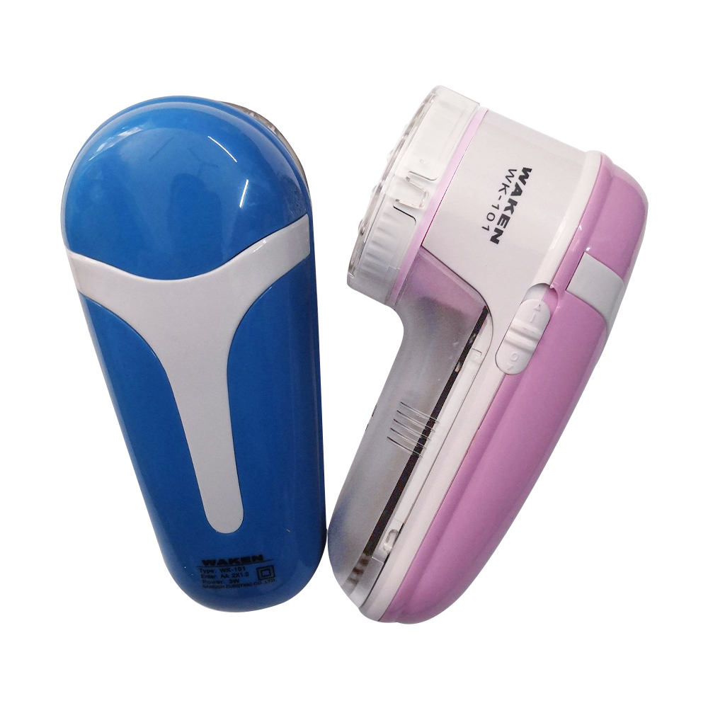 Electric Battery Operated Lint Remover Fabric Shaver for Clothing - Blue