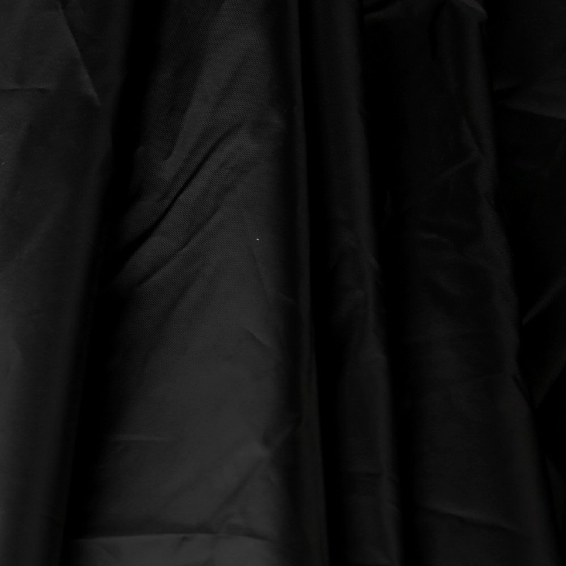 Garden Folding Chair Cover Reclining Sun Lounger Cover Waterproof UV Resistant - Black.