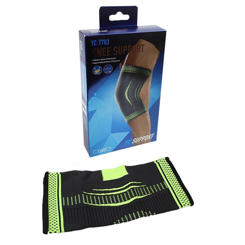 Gym Knee Support Brace Knee Sleeve Protective Gear Improve Muscle Power