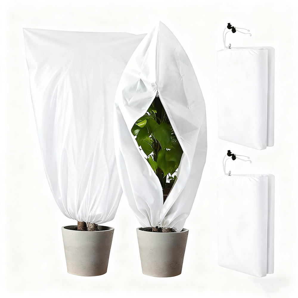 Heavy Duty Frost Protection Fleece Plant Covers Jacket Bush Tree 80 x 100cm