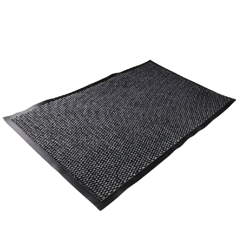 Heavy Duty Hallway Kitchen Door Mats Rubber Barrier Rug Dark Grey - Pineapple Pattern