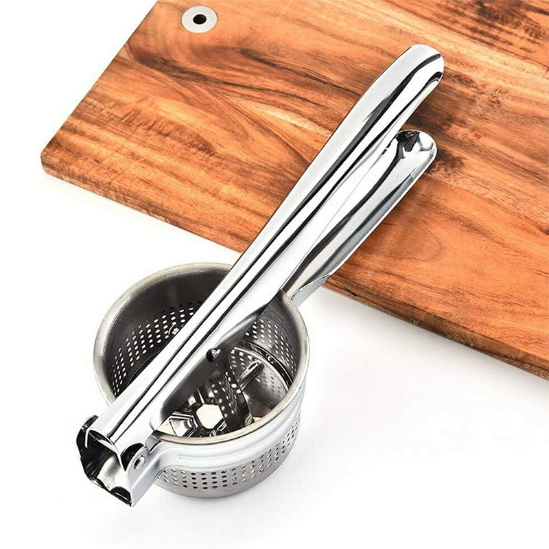 Heavy Duty Steel Potato Ricer Masher Juicer Vegetable Fruit Press Maker