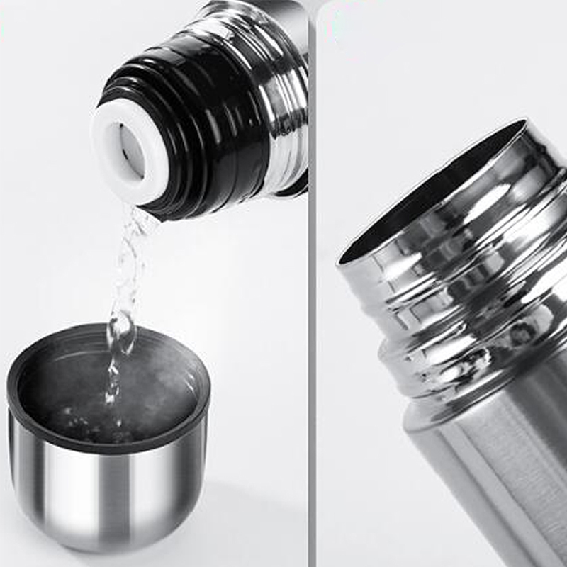 High Grade Stainless Steel Hot Cold Vacuum Flask Thermos - 500 ML