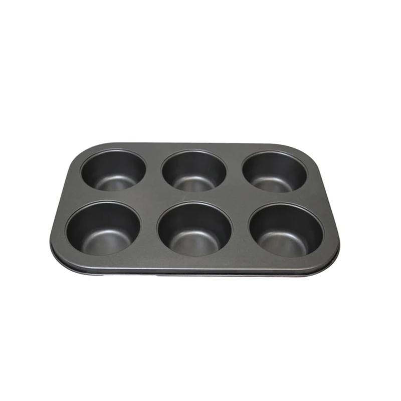 Home Baking Cupcake Tray Cake Muffin Tray 6 Slots 26cm x 18.5cm