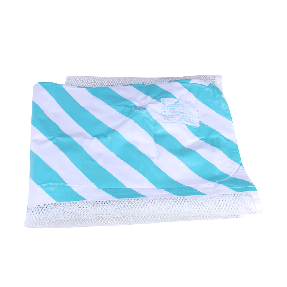 Inflatable Summer Swimming Hammock Floating Water Float Pool Lounge Bed - Blue