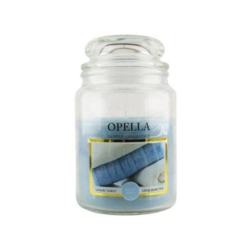 Jumbo Jar Opella Candle Fresh Berries/Jasmine Blossom/Sunset Pink/Cotton Flavour - Random Sent