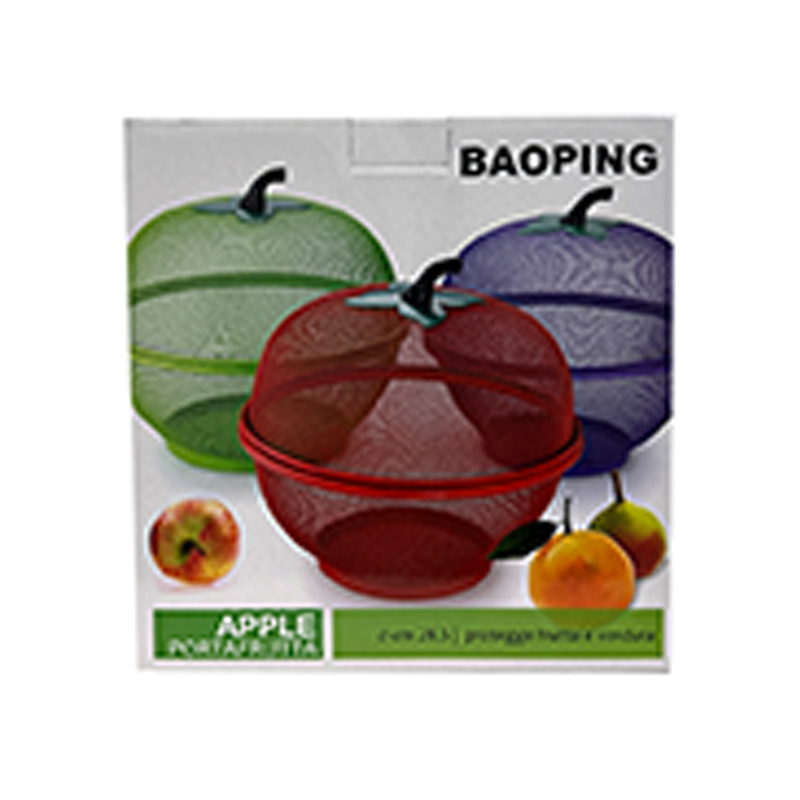 Kitchen Apple Fruit and Vegetable Bowl Basket 28.5cm - Random Colours