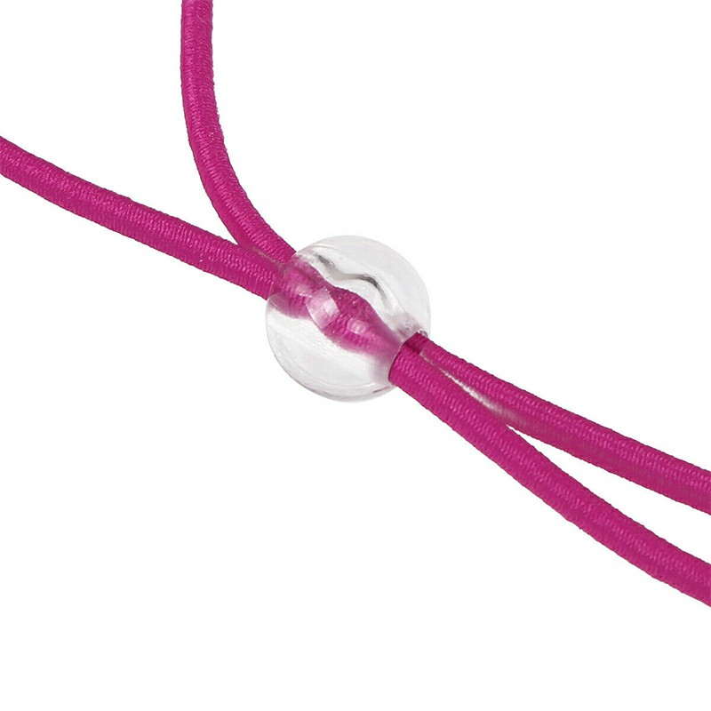 Lady Micro Bikini Swimwear G-String Bra and Thong Swimsuit - Hot Pink