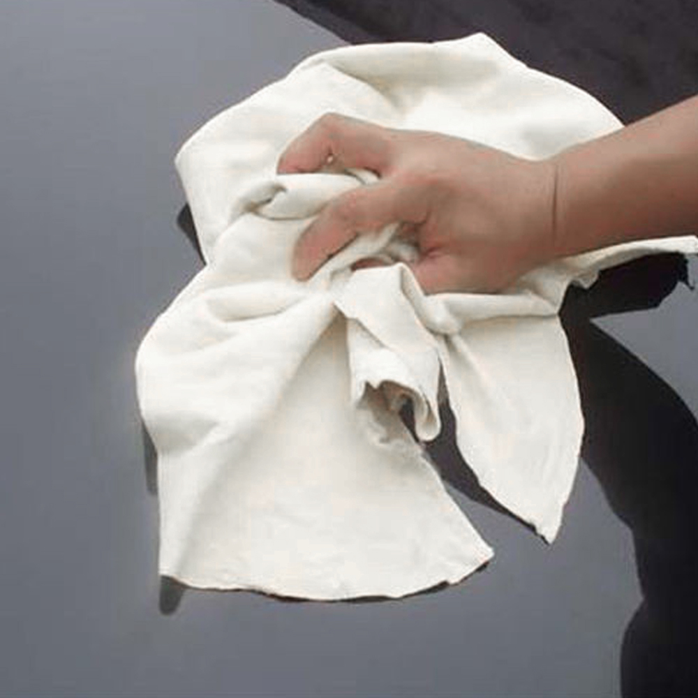 Large Natural Suede Leather Car Cleaning Cloth Drying Towel