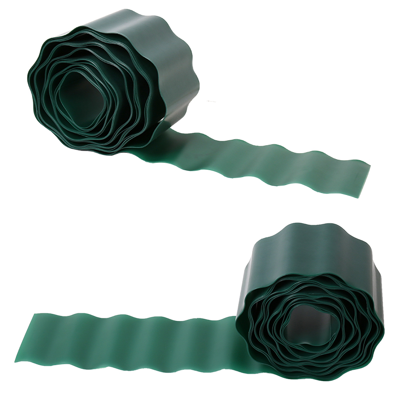 Lawn Garden Border Edging Flexible PVC Landscape Edging for DIY Flower Bed Fencing - 15cm x 9m