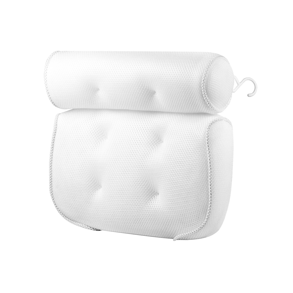 Luxury Spa Bath Pillow Non Slip Comfortable Bathtub Headrest Cushion Soft Support for Bathtub