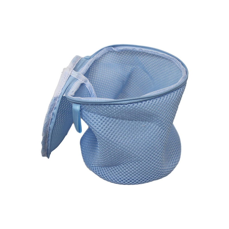 Mesh Washing Laundry Protection Bag 16 x 16 cm - Random Colour