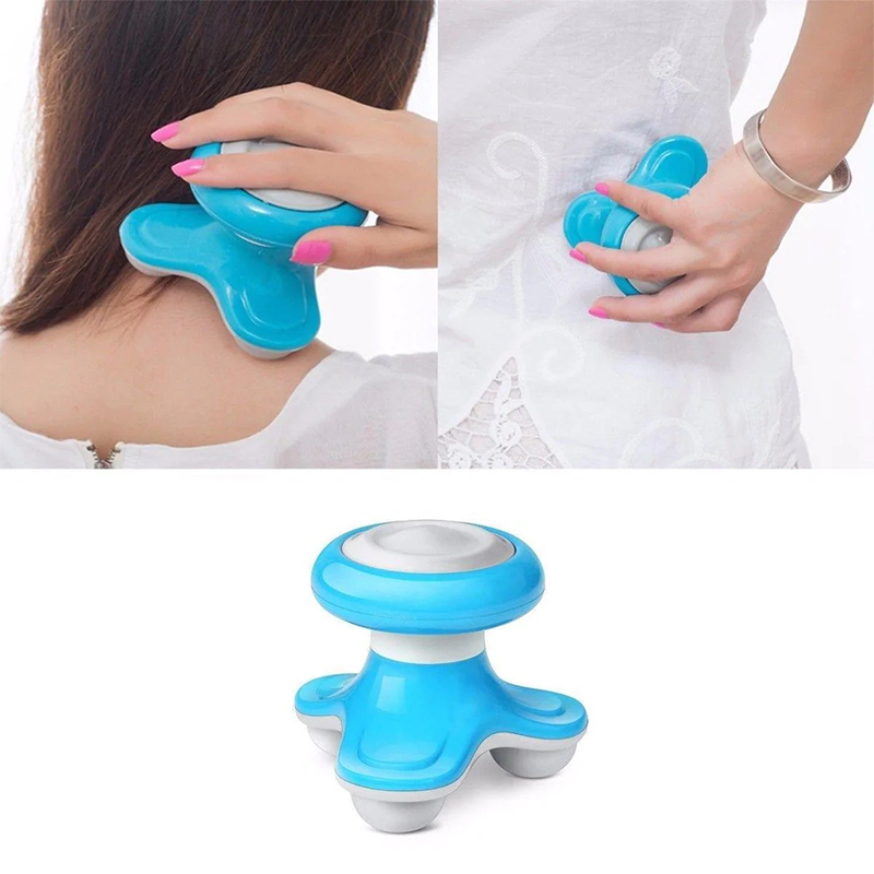 Mini Electric Massager Handheld Percussion Massage Body for Relaxing - Random Colour