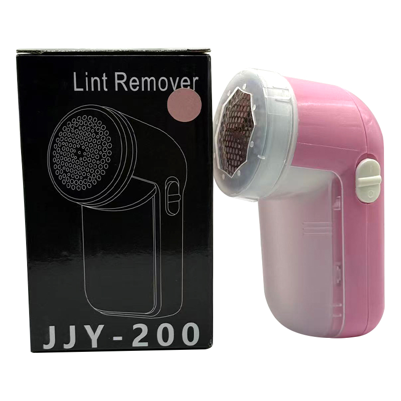 Mini Fabric Shaver Lint Remover USB Rechargeable Bobble Fluff Cleaner - Pink