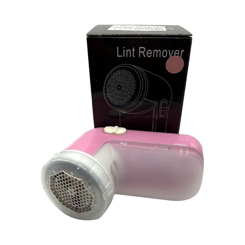 Mini Fabric Shaver Lint Remover USB Rechargeable Bobble Fluff Cleaner - Pink