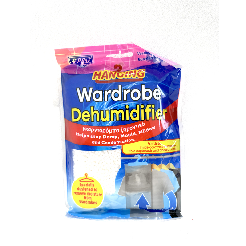 Moisture Absorber Hanging Dehumidifier Bags Wardrobe Dehumidifiers for Cupboards, Bedrooms, Washrooms