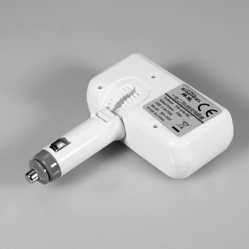Multi Car Cigarette Socket 2 Way Lighter Splitter Charger Power Adapter Dual USB