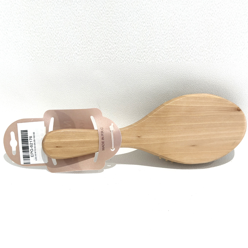 Natural Wooden Hair Brush Traditional Brush for Ladies Men