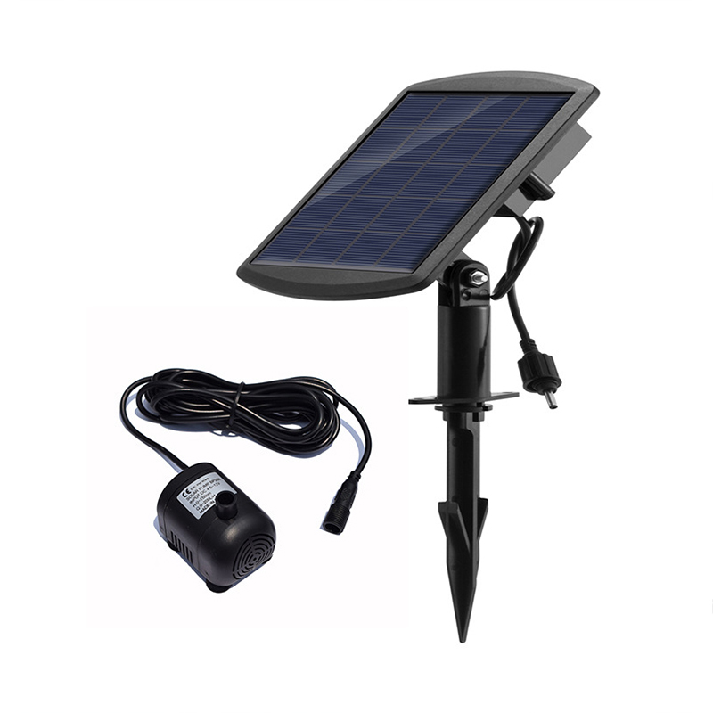 Outdoor Solar Powered Submersible Water Fountain Pump Garden Pond Pool Bird Bath