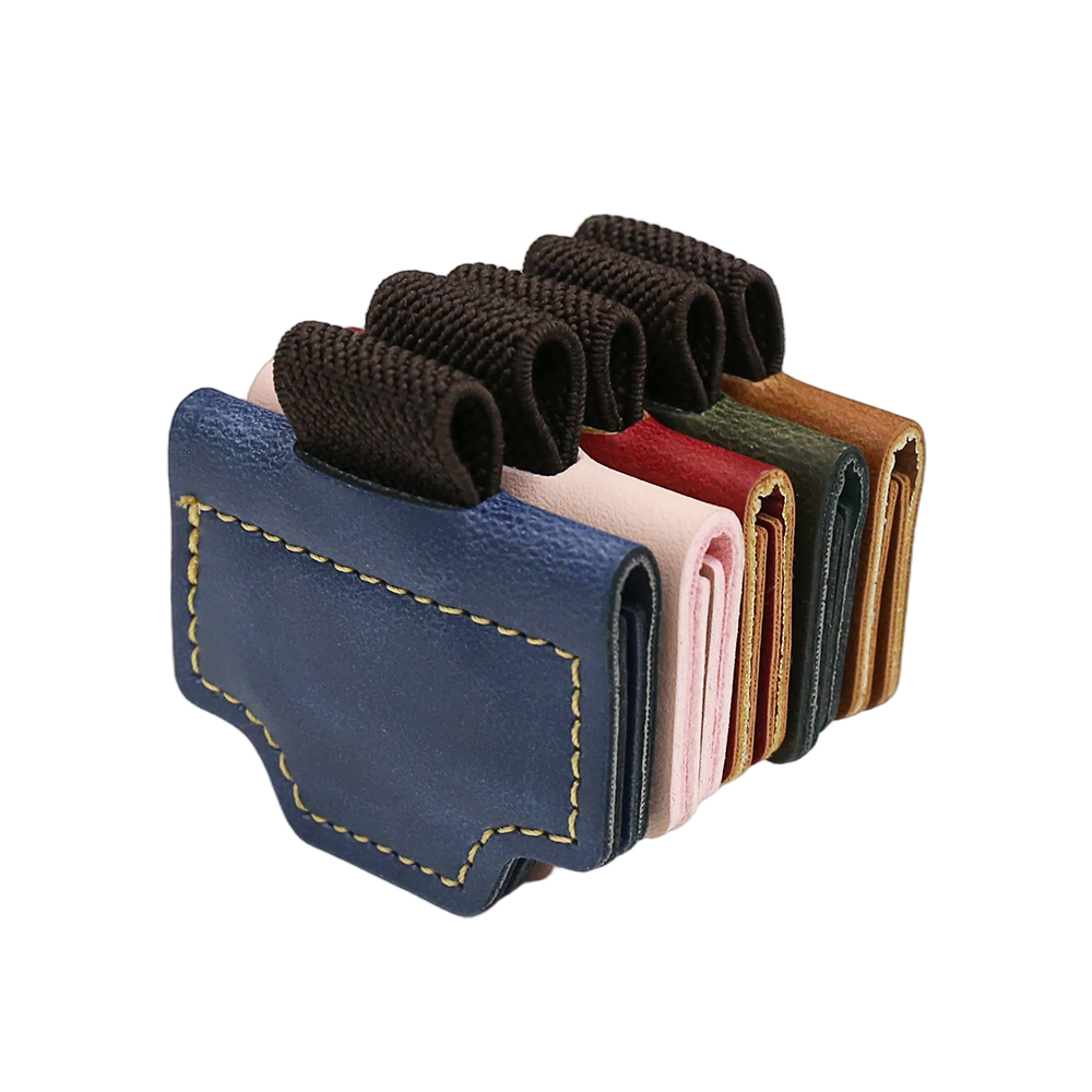 5pcs Personalised Magnetic Leather Bookmark with Pen Holder Page Marker Reader Gifts Gift