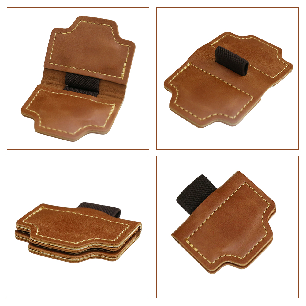 5pcs Personalised Magnetic Leather Bookmark with Pen Holder Page Marker Reader Gifts Gift