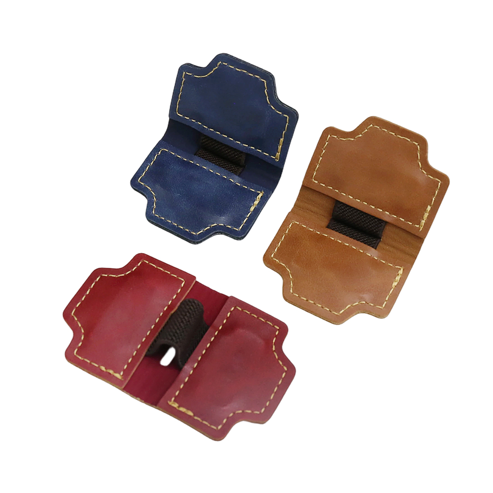 5pcs Personalised Magnetic Leather Bookmark with Pen Holder Page Marker Reader Gifts Gift