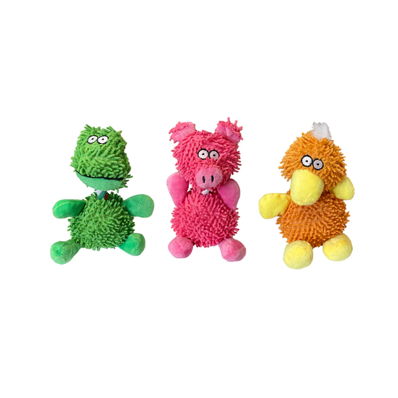 Pet Dog Squeaky Soft Toy Animal Design 20cm Random Designs