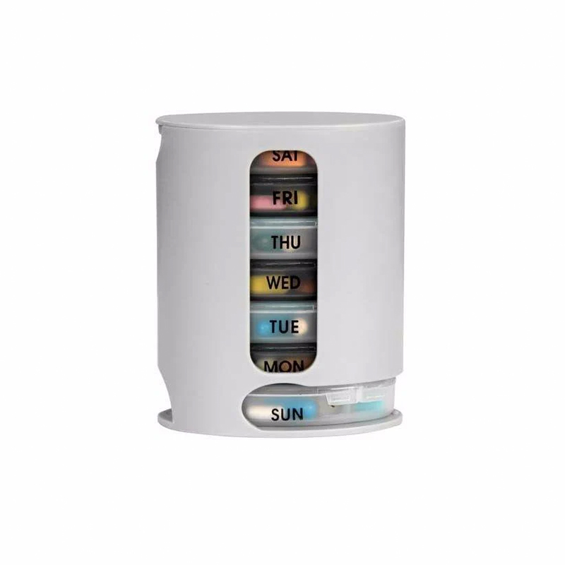 Extra Large Pill Organizer Weekly Pill Case Pill Box 7 Day for Medication Vitamin Fish Oil Supplement