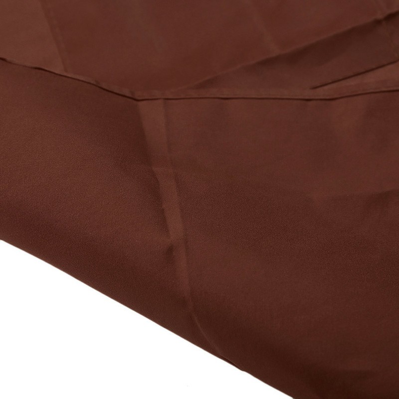 Plain Unisex Cooking Catering Work Apron Tabard with Twin Double Pocket - Brown