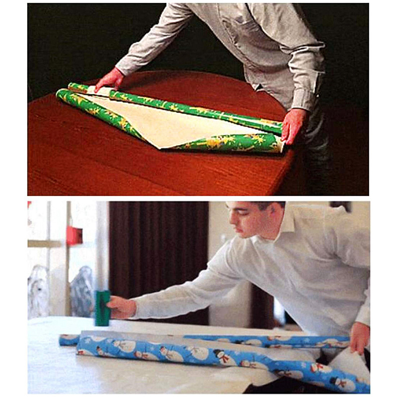 Portable Mini Wrapping Paper Cutter Magic Home Gadgets - White