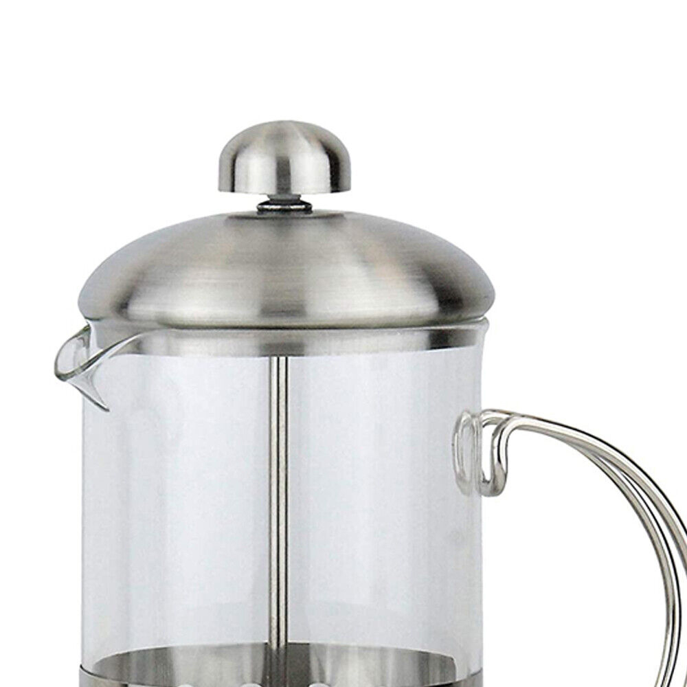 Press Plunger Cafetiere-Stainless Steel 600ml Coffee Maker