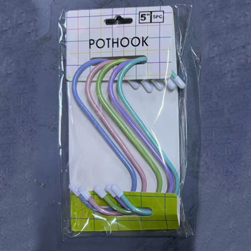 Professional 5 Inch Anti-rust Hanger Multicolor Pothook Home