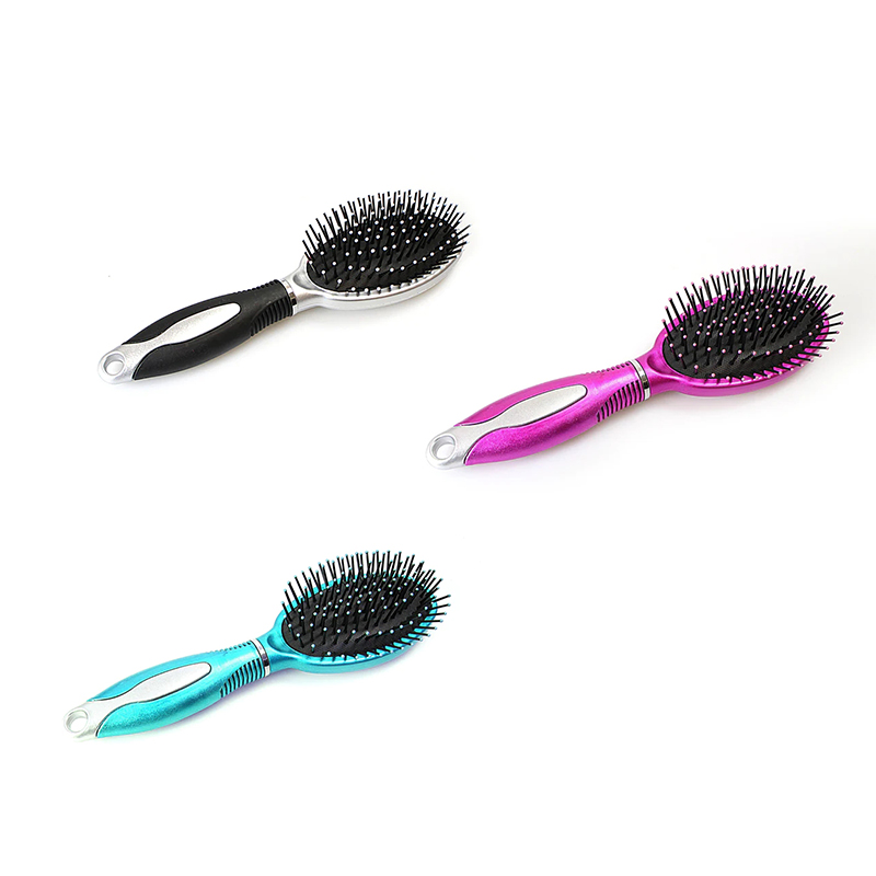 Professional Salon Detangling Hair Brush Soft Head Hairstyle Tools - Random Colour