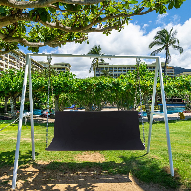 Replacement Part For Swing Seat Cover Garden Swinging Bench/Hammock 85x47x47cm Black