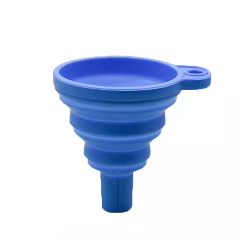 Reusable Silicone Collapsible Funnel – Easy Pouring for Bottles, Jars & Kitchen Use - Random Sent