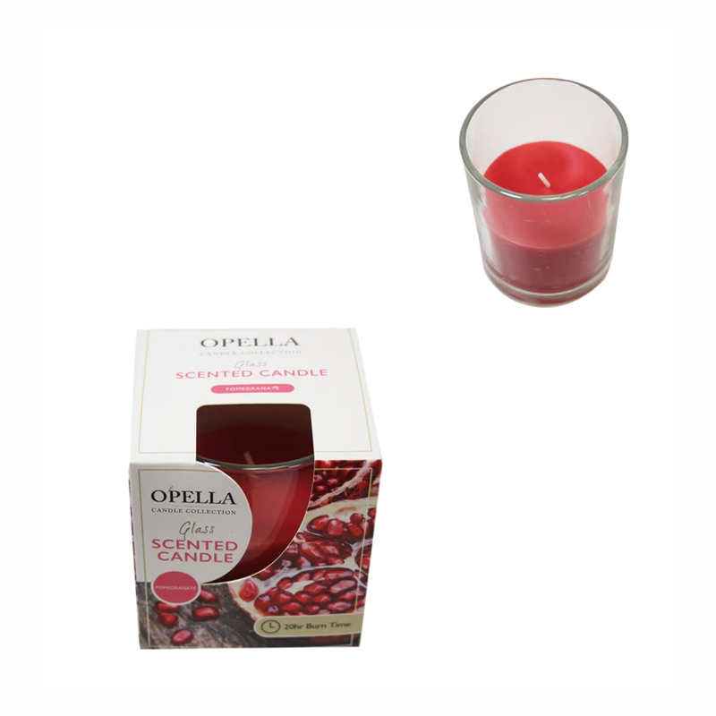 Scented Candle In Glass Jar Jasmine Blossom and Fruity Fragrance Candles for Wedding Table Centerpiece Home Decor Gift Party Random Sent