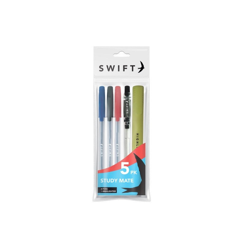 School Stationary Study Mate Set of 5