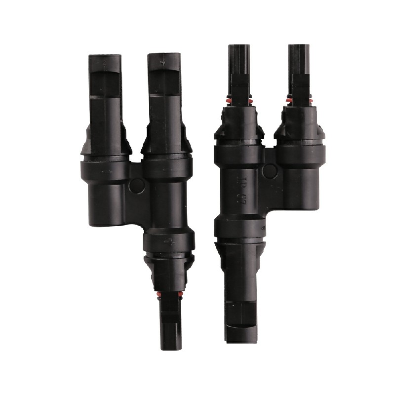 Solar Panel Diode T Connector Fuseholder Splitters Coupler Compatible with MC4