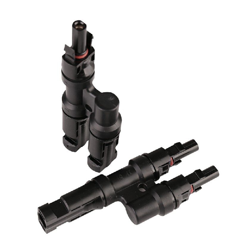 Solar Panel Diode T Connector Fuseholder Splitters Coupler Compatible with MC4